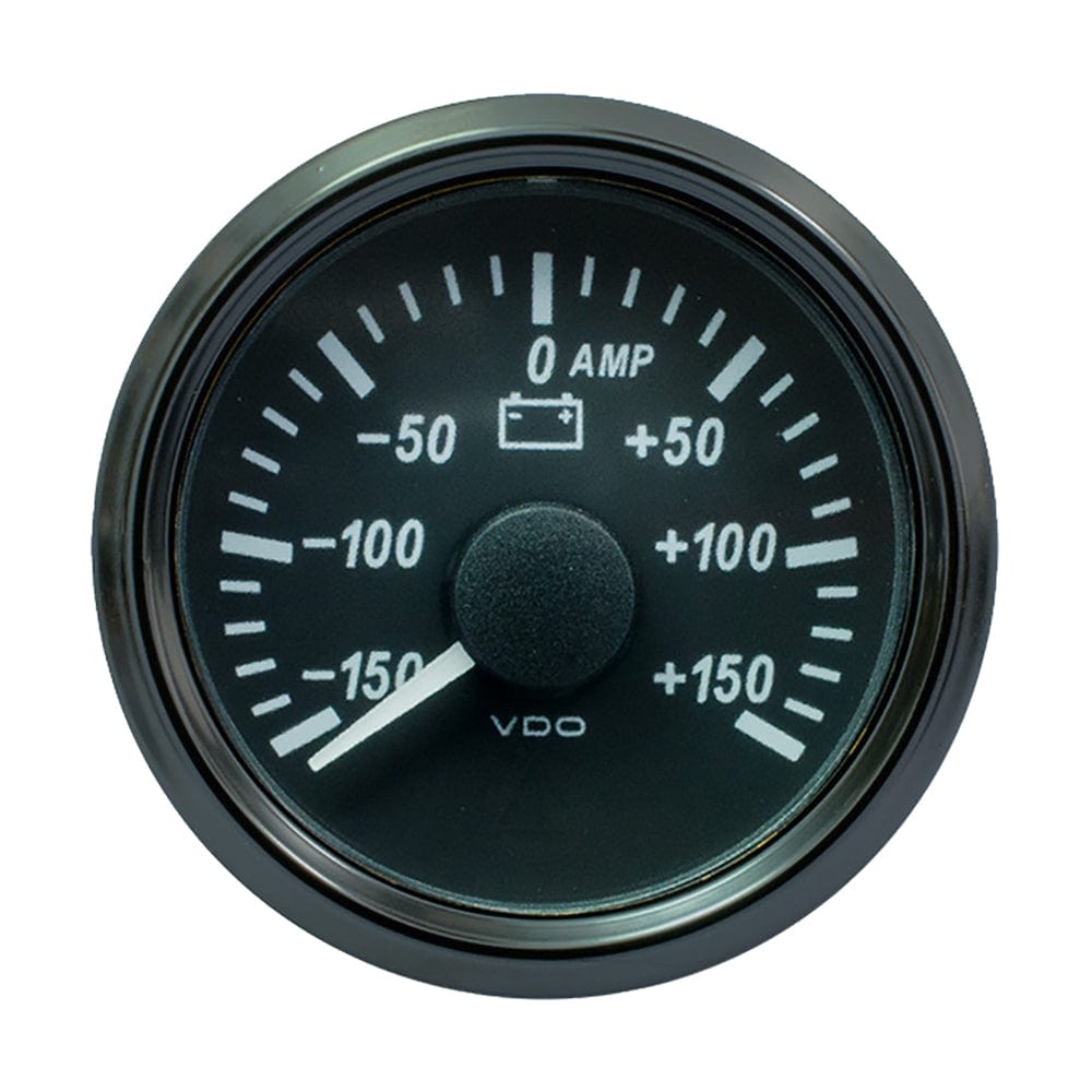 VDO SingleViu 52mm (2-1/16") Ammeter - 150 AMP [A2C3833060030] - The Happy Skipper