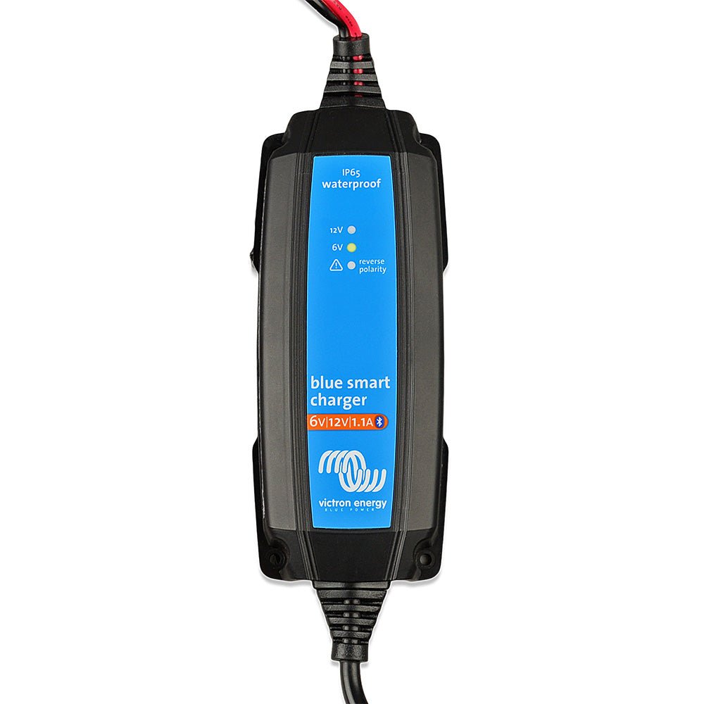 Victron Blue Smart IP65 Charger - 6V/12V - 1.1A - 120V - 1-15P [BPC120134124R] - The Happy Skipper