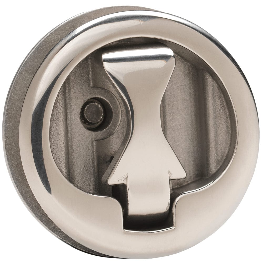 Whitecap Slam Latch - 316 Stainless Steel - Locking - I-Shaped Handle [6095C] - The Happy Skipper