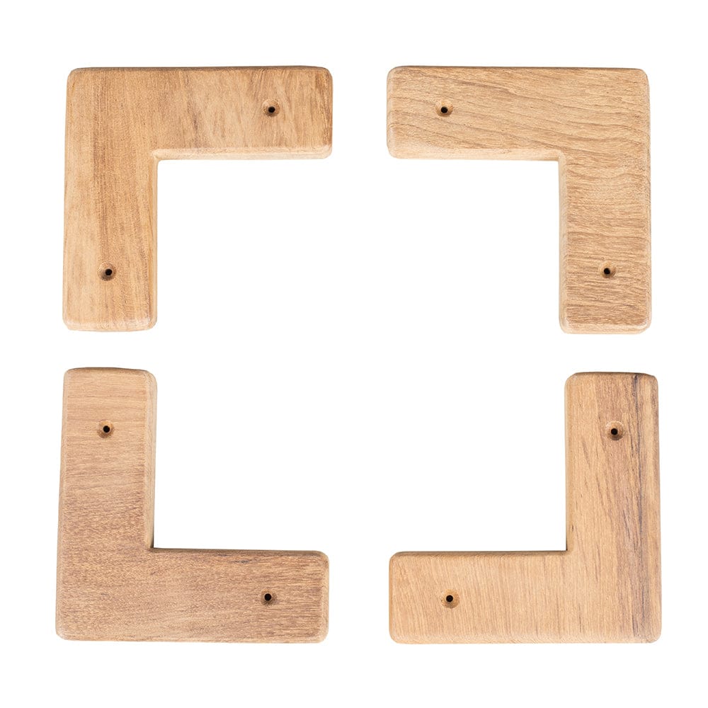 Whitecap Teak Cooler/Box Chocks - 4 Pack [60329] - The Happy Skipper