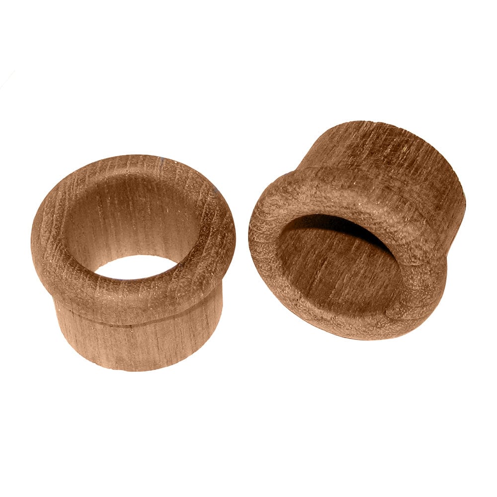 Whitecap Teak Finger Pull - 1" Barrel Length - 2 Pack [60146-A] - The Happy Skipper