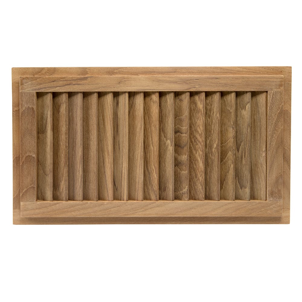 Whitecap Teak Louvered Insert - 16" x 9-1/8" x 3/4" [60710] - The Happy Skipper