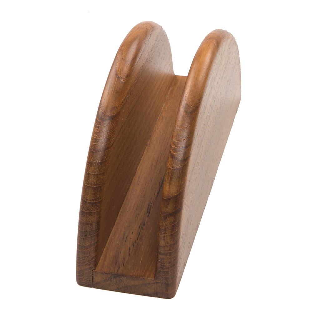 Whitecap Teak Napkin Holder [62433] - The Happy Skipper