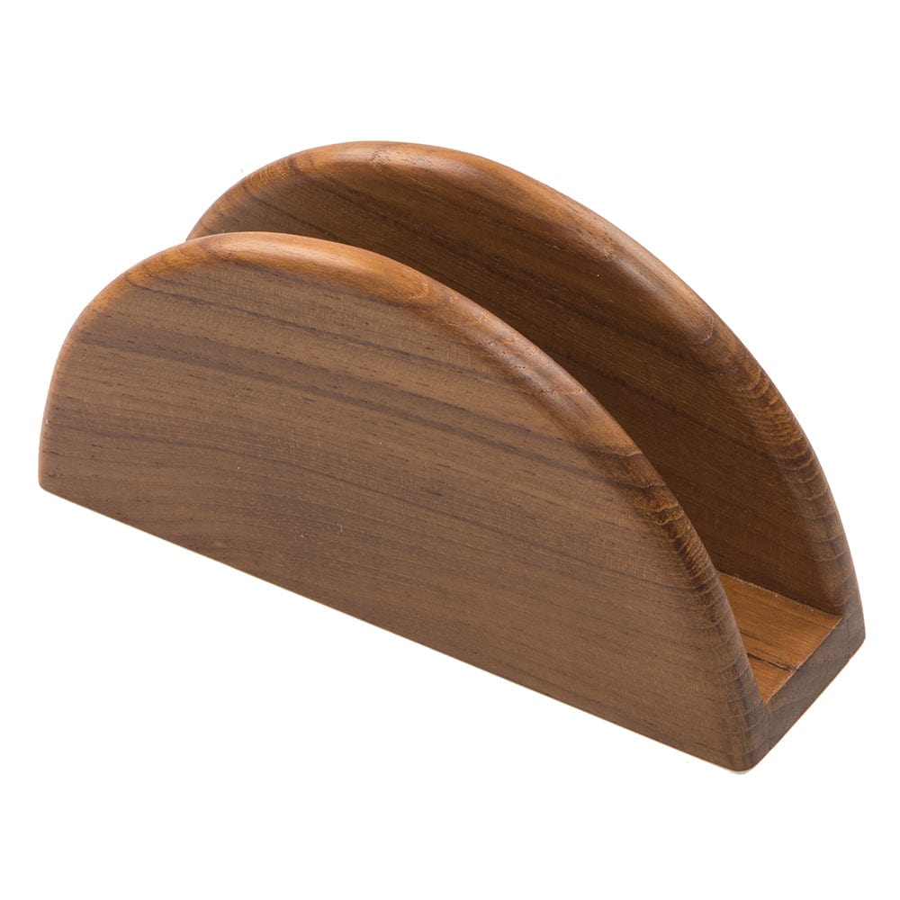 Whitecap Teak Napkin Holder [62433] - The Happy Skipper