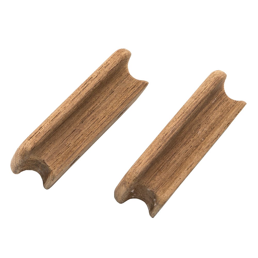 Whitecap Teak Rectangular Drawer Knob - 2-3/4"L - 2 Pack [60131-A] - The Happy Skipper