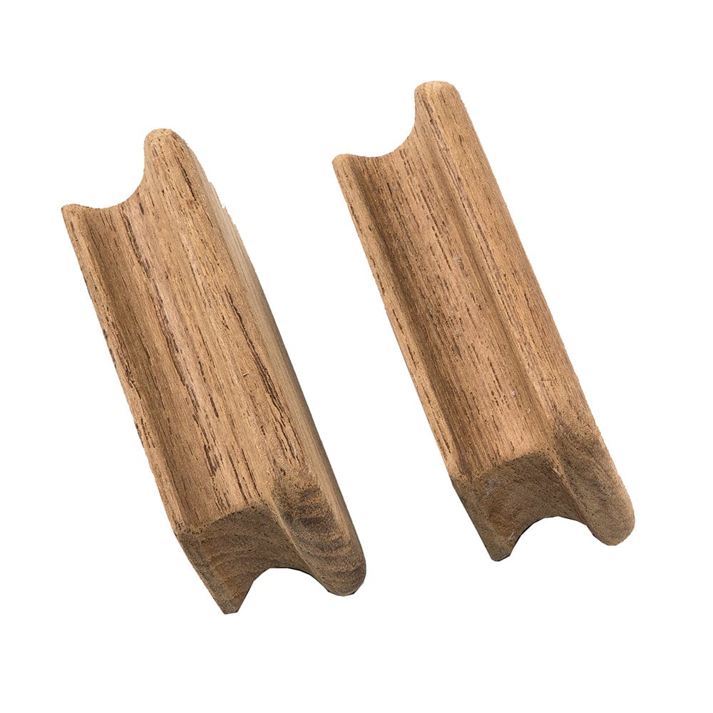 Whitecap Teak Rectangular Drawer Knob - 2-3/4"L - 2 Pack [60131-A] - The Happy Skipper