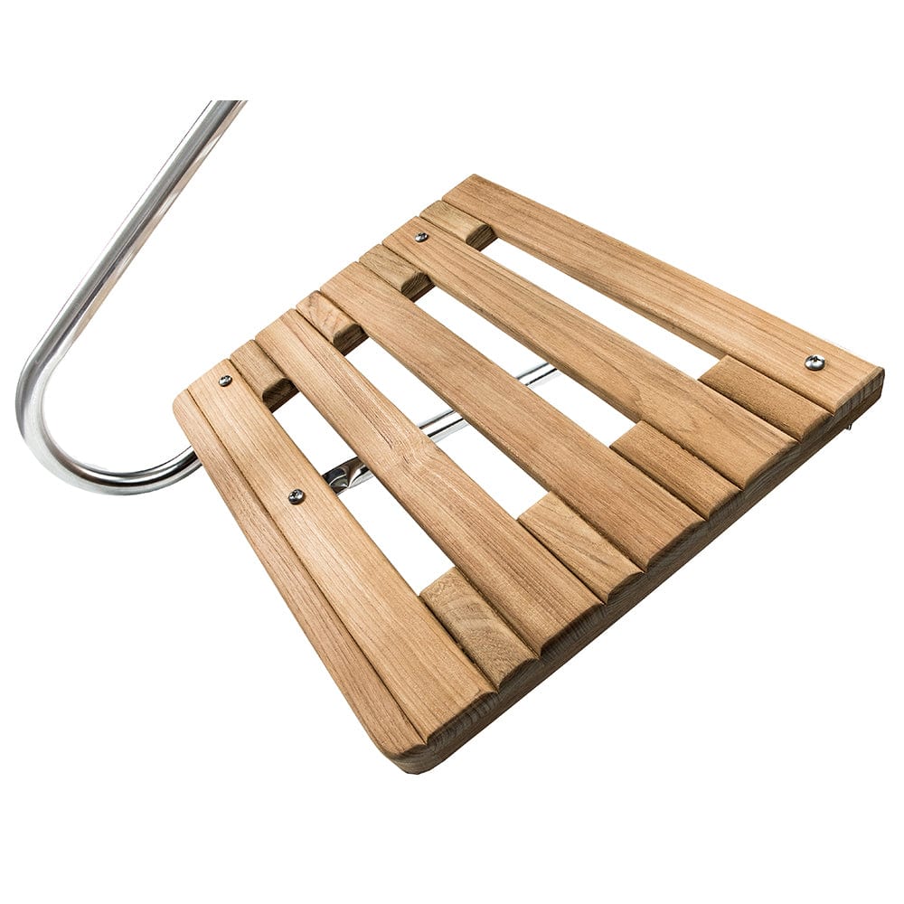 Whitecap Teak Swim Platform f/Outboard Motors [60900] - The Happy Skipper