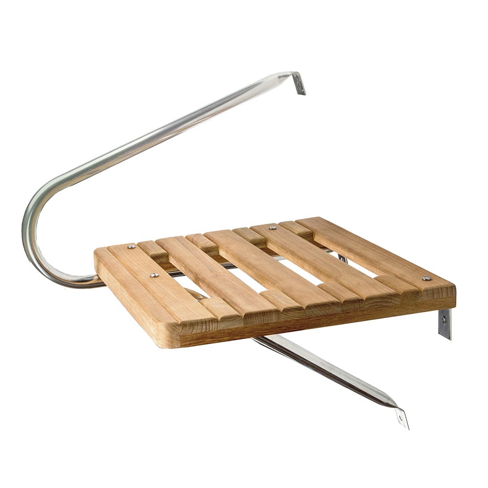 Whitecap Teak Swim Platform f/Outboard Motors [60900] - The Happy Skipper