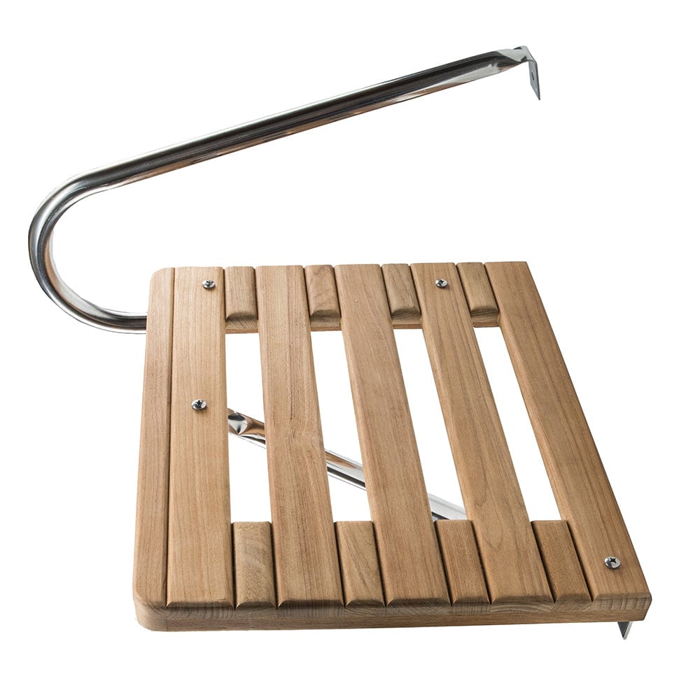 Whitecap Teak Swim Platform f/Outboard Motors [60900] - The Happy Skipper