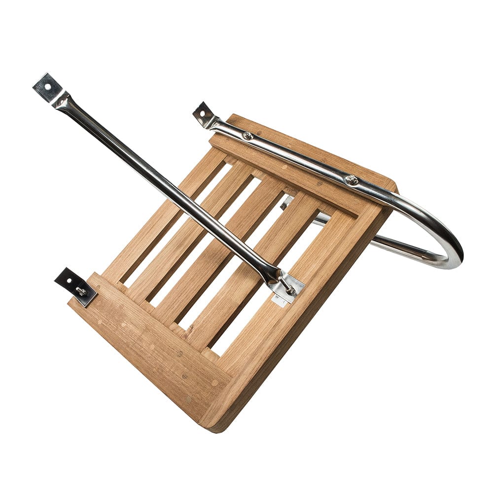 Whitecap Teak Swim Platform f/Outboard Motors [60900] - The Happy Skipper