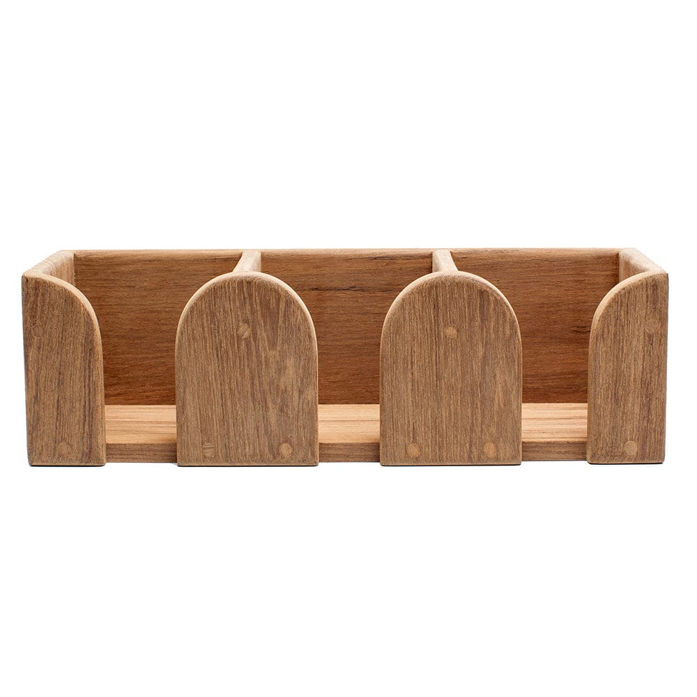 Whitecap Teak THree Mug Rack [62410] - The Happy Skipper