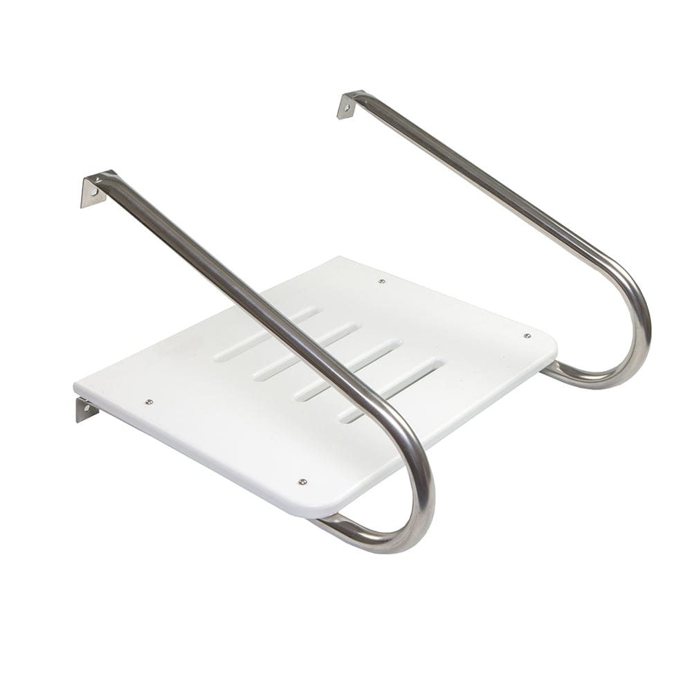 Whitecap White Poly Swim Platform f/Inboard/Outboard Motors [67901] - The Happy Skipper