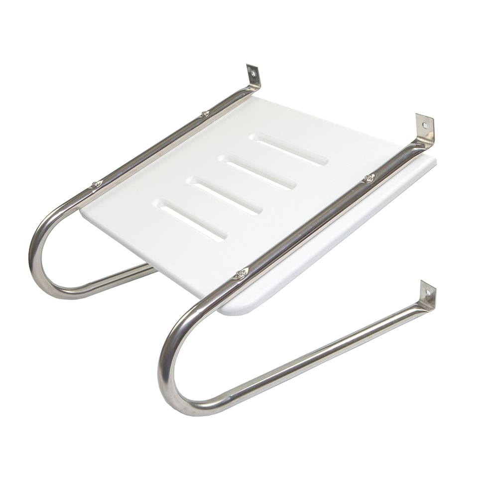 Whitecap White Poly Swim Platform f/Inboard/Outboard Motors [67901] - The Happy Skipper