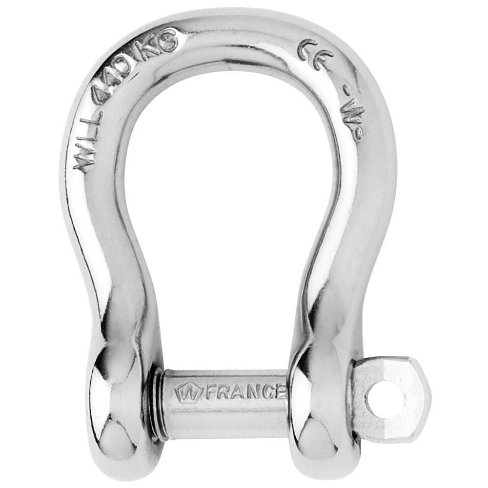 Wichard Captive Pin Bow Shackle - Diameter 10mm - 13/32" [01445] - The Happy Skipper