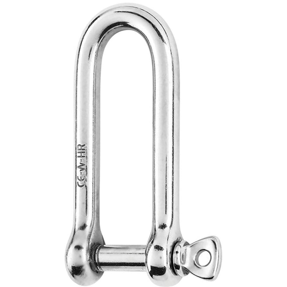 Wichard HR Long D Shackle - 10mm Diameter - 25/64" [11215] - The Happy Skipper