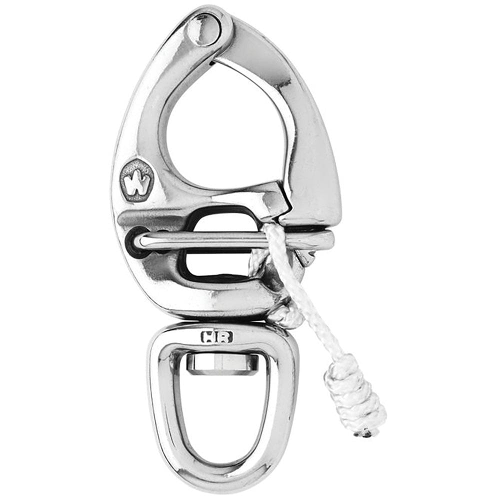 Wichard HR Quick Release Snap Shackle With Swivel Eye -110mm Length- 4-21/64" [02676] - The Happy Skipper