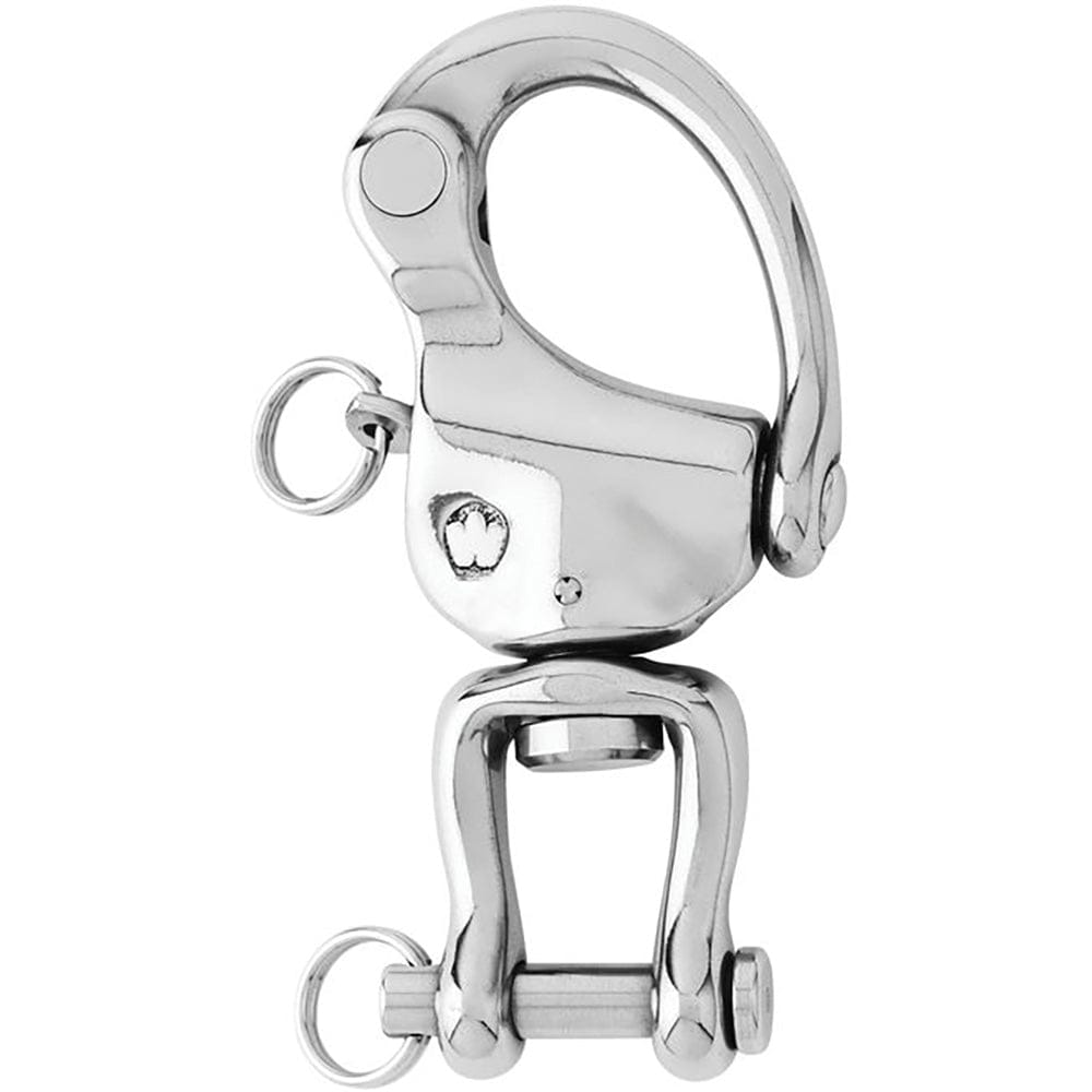 Wichard HR Snap Shackle With Clevis Pin Swivel - 120mm Length - 4-23/32" [02478] - The Happy Skipper
