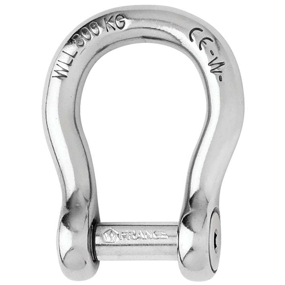 Wichard Self-Locking Allen Head Pin Bow Shackle - 6mm Diameter - 1/4" [01343] - The Happy Skipper